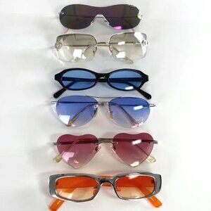 6x Vintage Y2K sunglasses